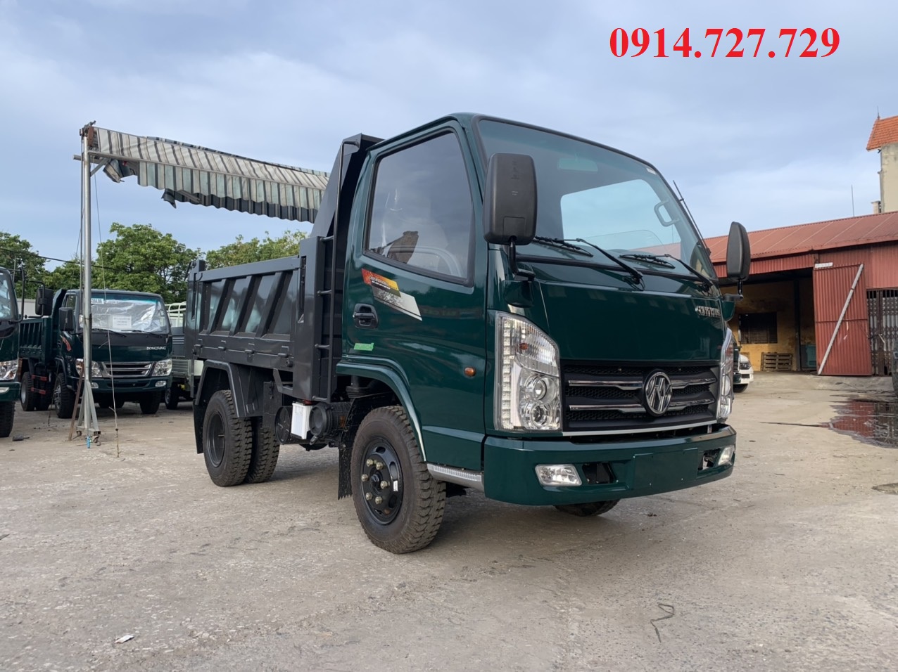 Xe tải ben Chiến Thắng 2.35 tấn