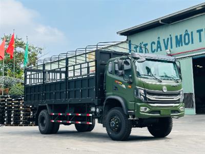 XE TẢI THÙNG MUI BẠT CHIẾN THẮNG 7.25 TẤN 2 CẦU DẦU
