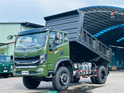 XE BEN TỰ ĐỔ CHIẾN THẮNG 7,7 TẤN 2 CẦU DẦU